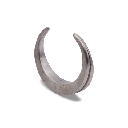 Wounds of a helix cuff bracelet Recycled Silver Avant Garde Contemporary Jewelry Raw Jewellery Blackened Antiqued Barzakh brz-b-0001 (5)